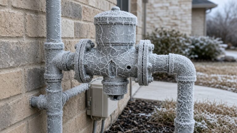 Repairing a Sprinkler System After a Freeze in North Texas