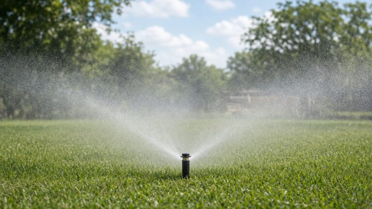 Fixing Misting Sprinkler Heads Caused by High Pressure in Bedford