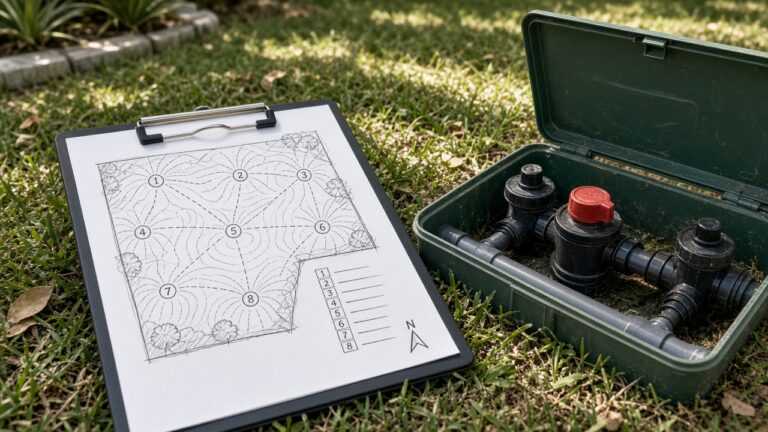 How to Map Your Sprinkler Zones Before a Repair Visit in Bedford