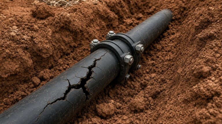 Repairing Poly Pipe Cracks Common in Older Bedford Systems